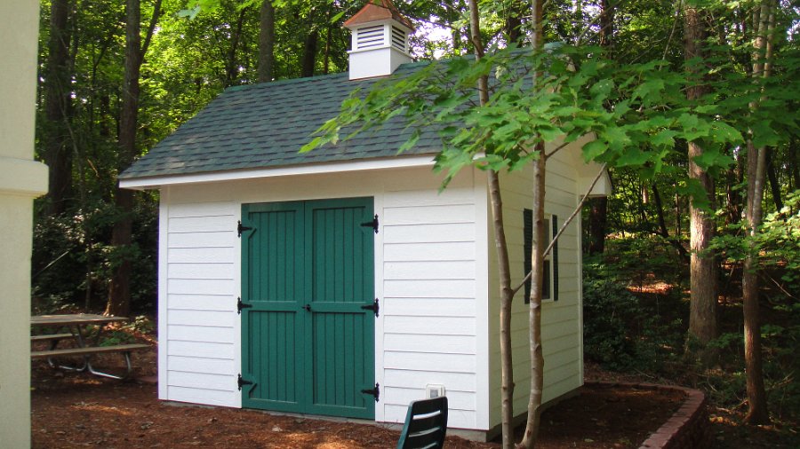 Custom garden shed